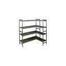 Escalerilla de aluminio anodizado FERMOSTOCK 2425 x 360 mm.