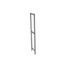 Escalerilla de aluminio anodizado FERMOSTOCK 2425 x 560 mm.