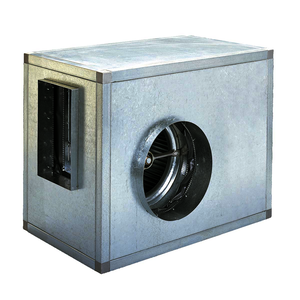 Caja ventilación a transmisión de simple oído S&P CVST-15/8-1,5